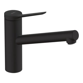 hansgrohe Spültisch-Einhebelmischer 150 Zesis M33 1jet, mattschwarz