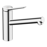 hansgrohe Spültisch-Einhebelmischer 150 Zesis M33 EcoSmart Kaltwas. in Mittelstellung, 1jet, chrom