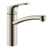 hansgrohe Spültisch-Einhebelmischer 160 Focus M41 1jet, Edelstahl-Optik-2