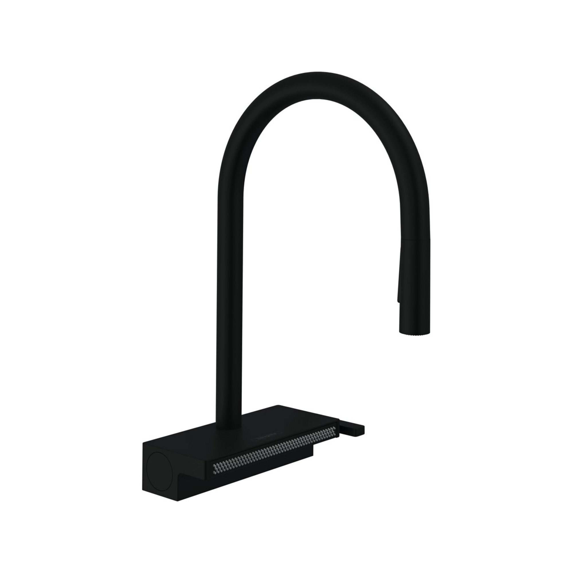 hansgrohe Spültisch-Einhebelmischer 170 Aquno Select M81 m Ausziehbrause, 3jet, sBox, mattschwarz