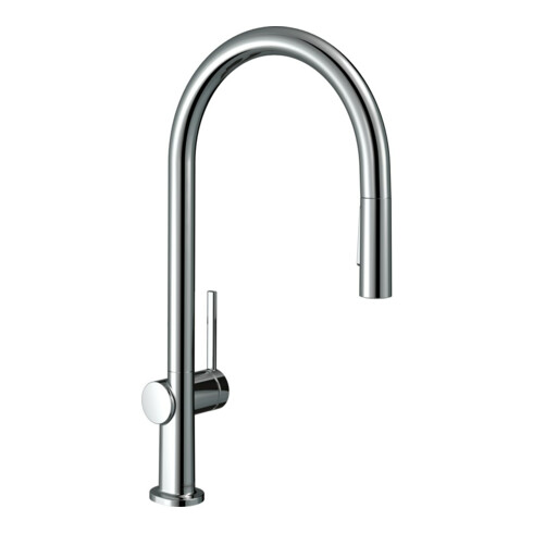 hansgrohe Spültisch-Einhebelmischer 210 Talis M54 EcoSmart mit Ausziehbrause, 2jet, chrom