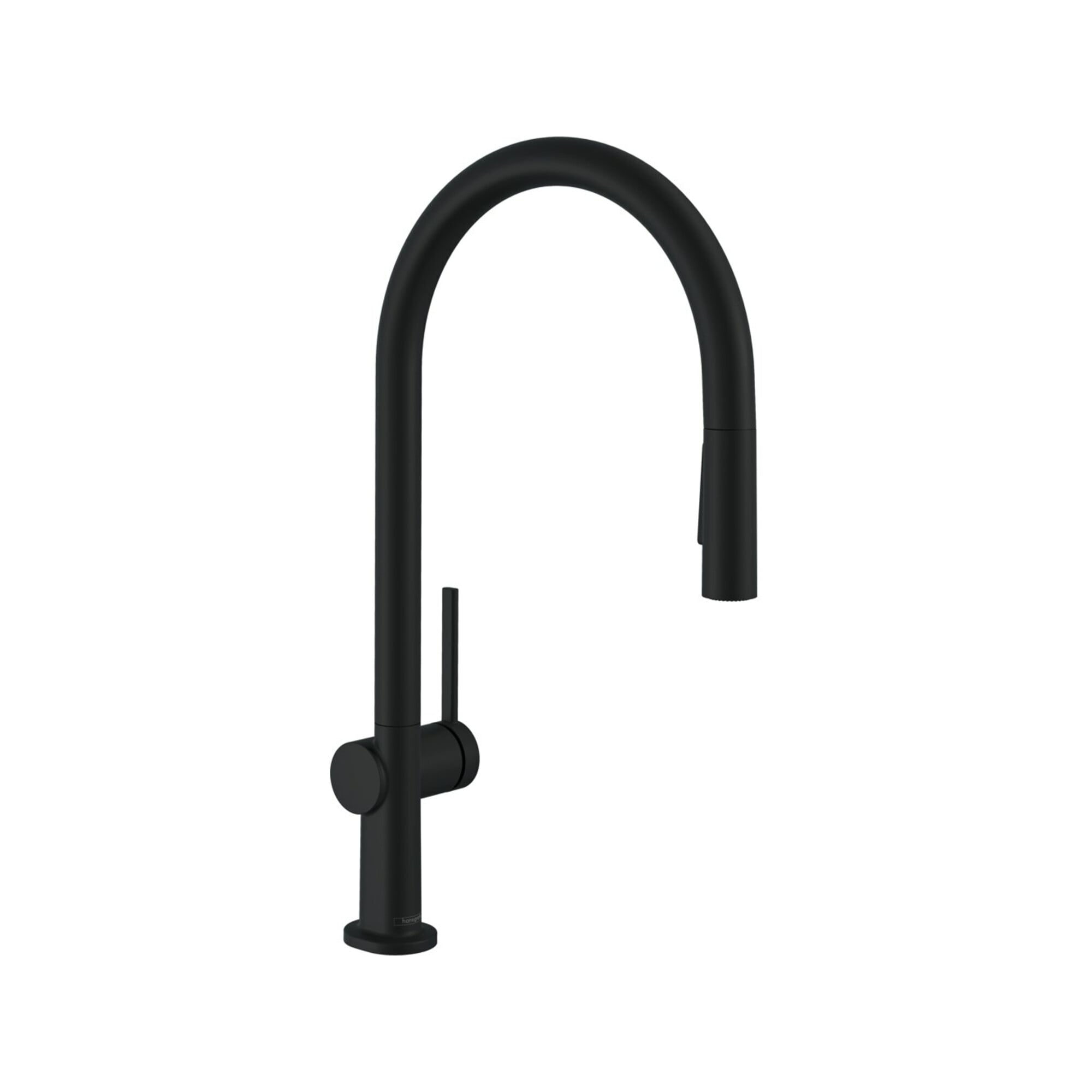 hansgrohe Spültisch-Einhebelmischer 210 Talis M54 EcoSmart mit Ausziehbrause, 2jet, mattschwarz