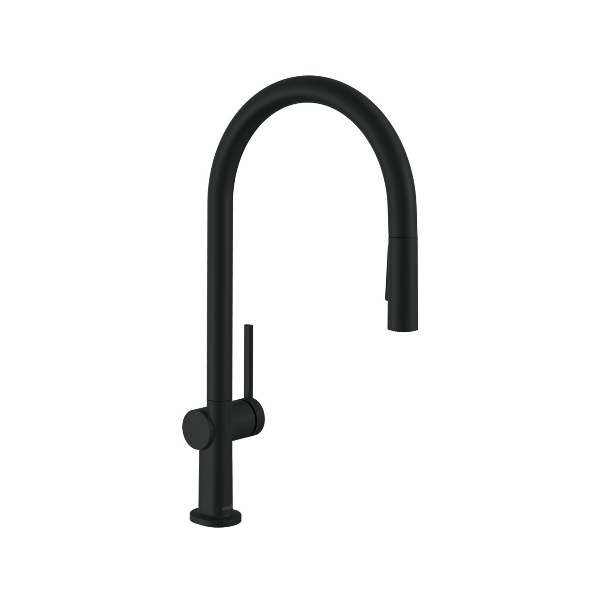 hansgrohe Spültisch-Einhebelmischer 210 Talis M54 mit Ausziehbrause, 2jet, mattschwarz