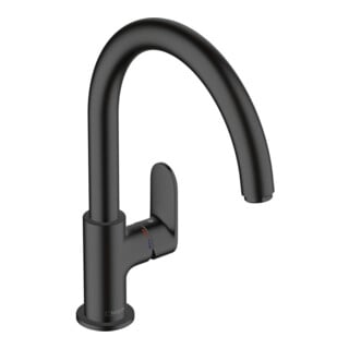 hansgrohe Spültisch-Einhebelmischer 210 Vernis Blend M35 1jet, mattschwarz