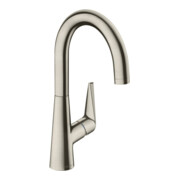 hansgrohe Spültisch-Einhebelmischer 220 Talis M51 1jet, Edelstahl-Optik-4