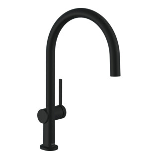 hansgrohe Spültisch-Einhebelmischer 220 Talis M54 EcoSmart 1jet, mattschwarz