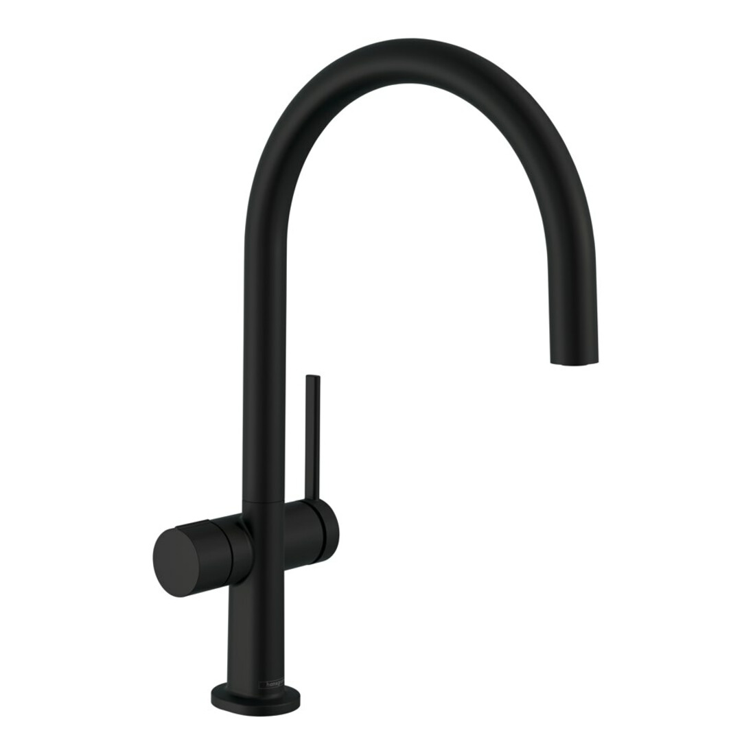 hansgrohe Spültisch-Einhebelmischer 220 Talis M54 Geräteabsperrventil, 1jet, mattschwarz