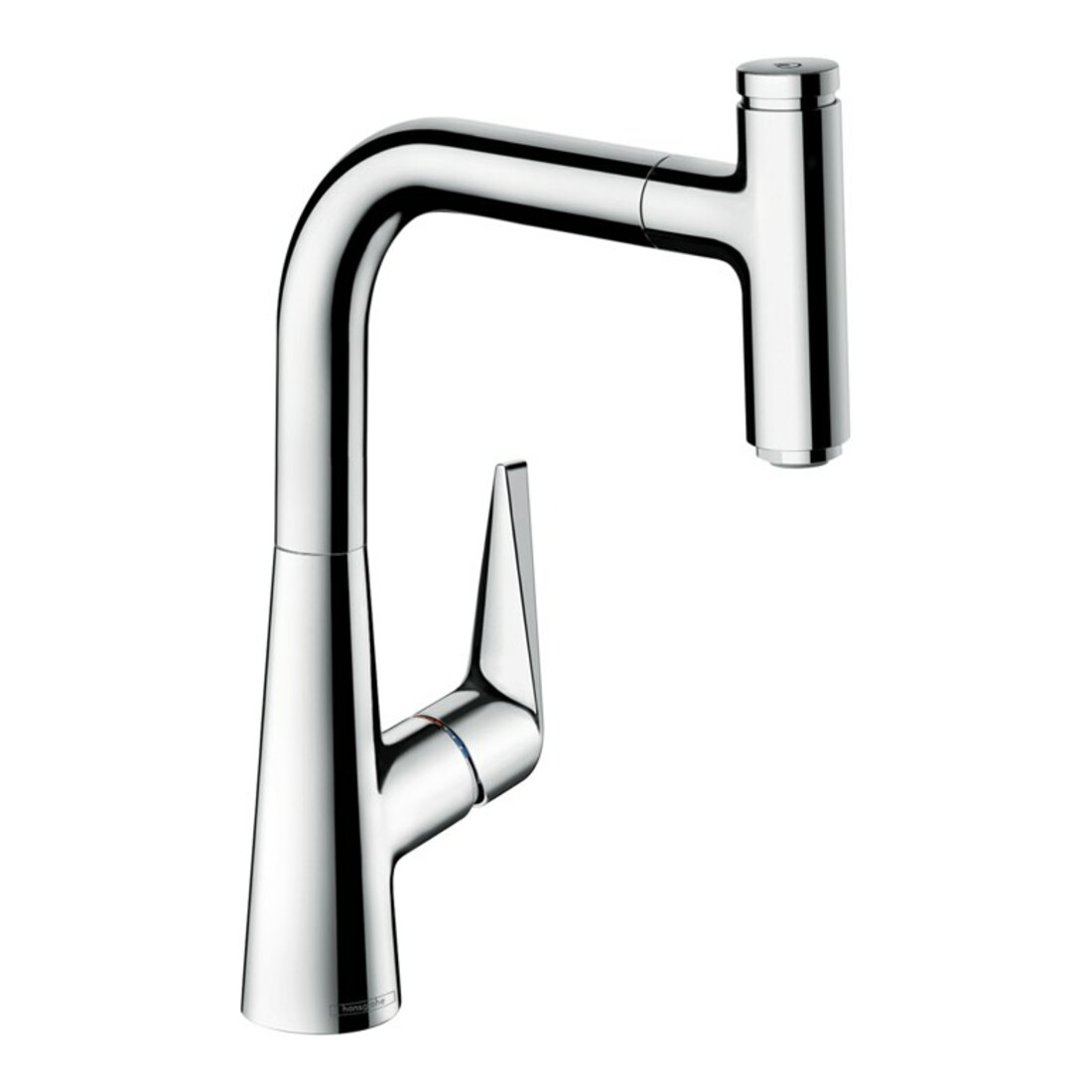 hansgrohe Spültisch-Einhebelmischer 220 Talis Select M51 mit Ausziehbrause, 1et, chrom