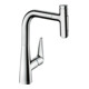 hansgrohe Spültisch-Einhebelmischer 220 Talis Select M51 mit Ausziehbrause, 2et, chrom-1