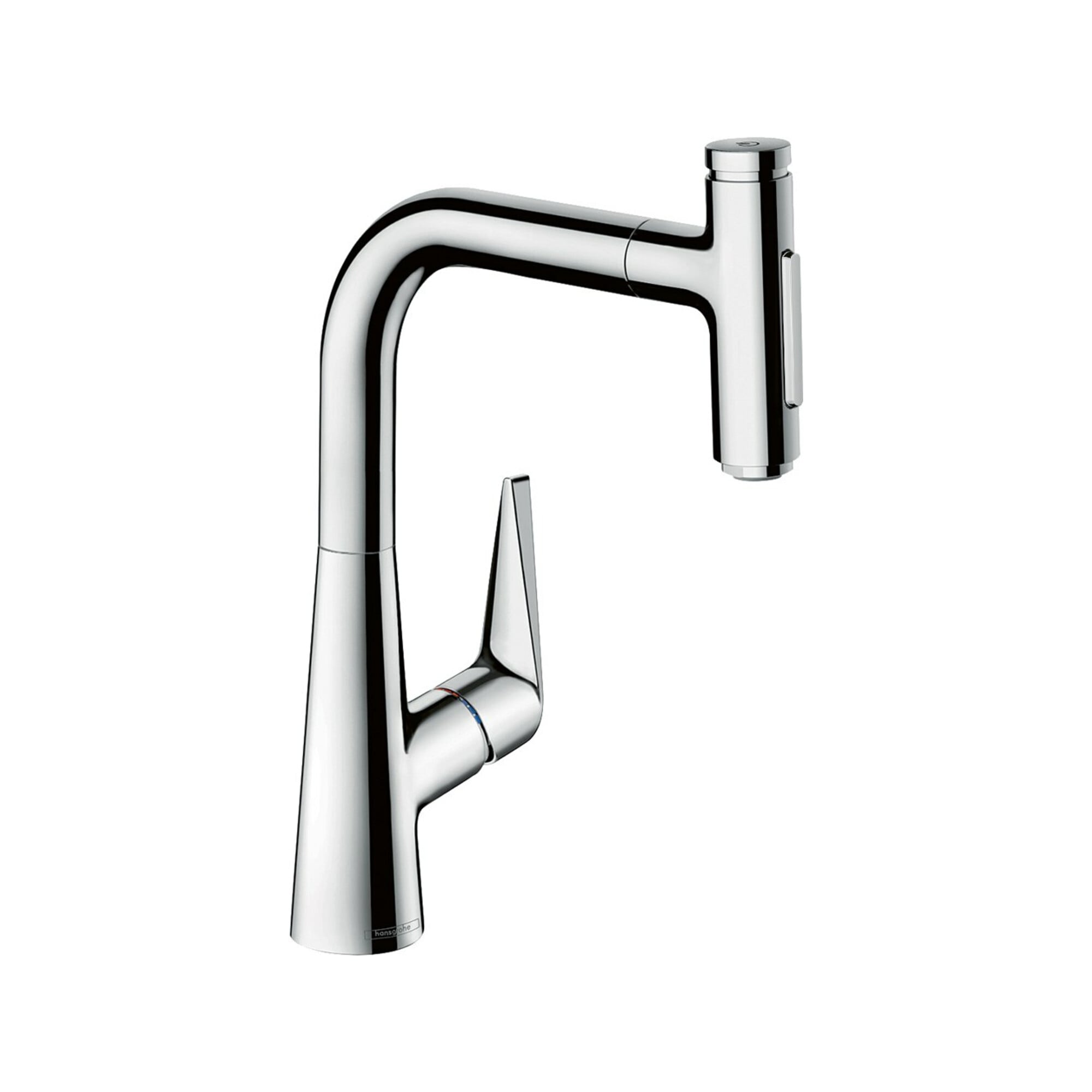 hansgrohe Spültisch-Einhebelmischer 220 Talis Select M51 mit Ausziehbrause, 2jet, sBox, chrom