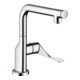 hansgrohe Spültisch-Einhebelmischer 230 Sel. Axor Citterio m Schwenkauslauf, polished black chrome-1