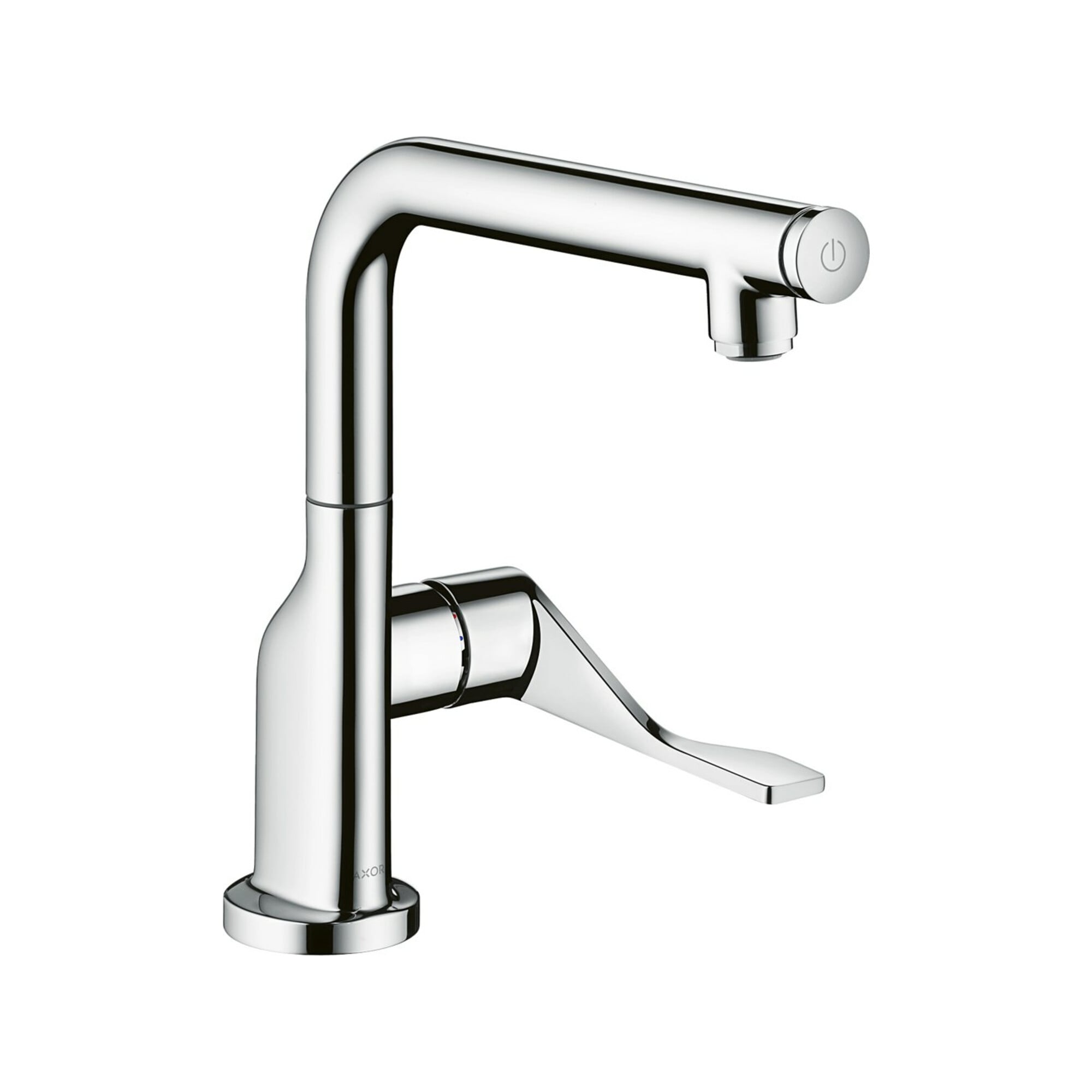 hansgrohe Spültisch-Einhebelmischer 230 Sel. Axor Citterio mit Schwenkauslauf, brushed brass