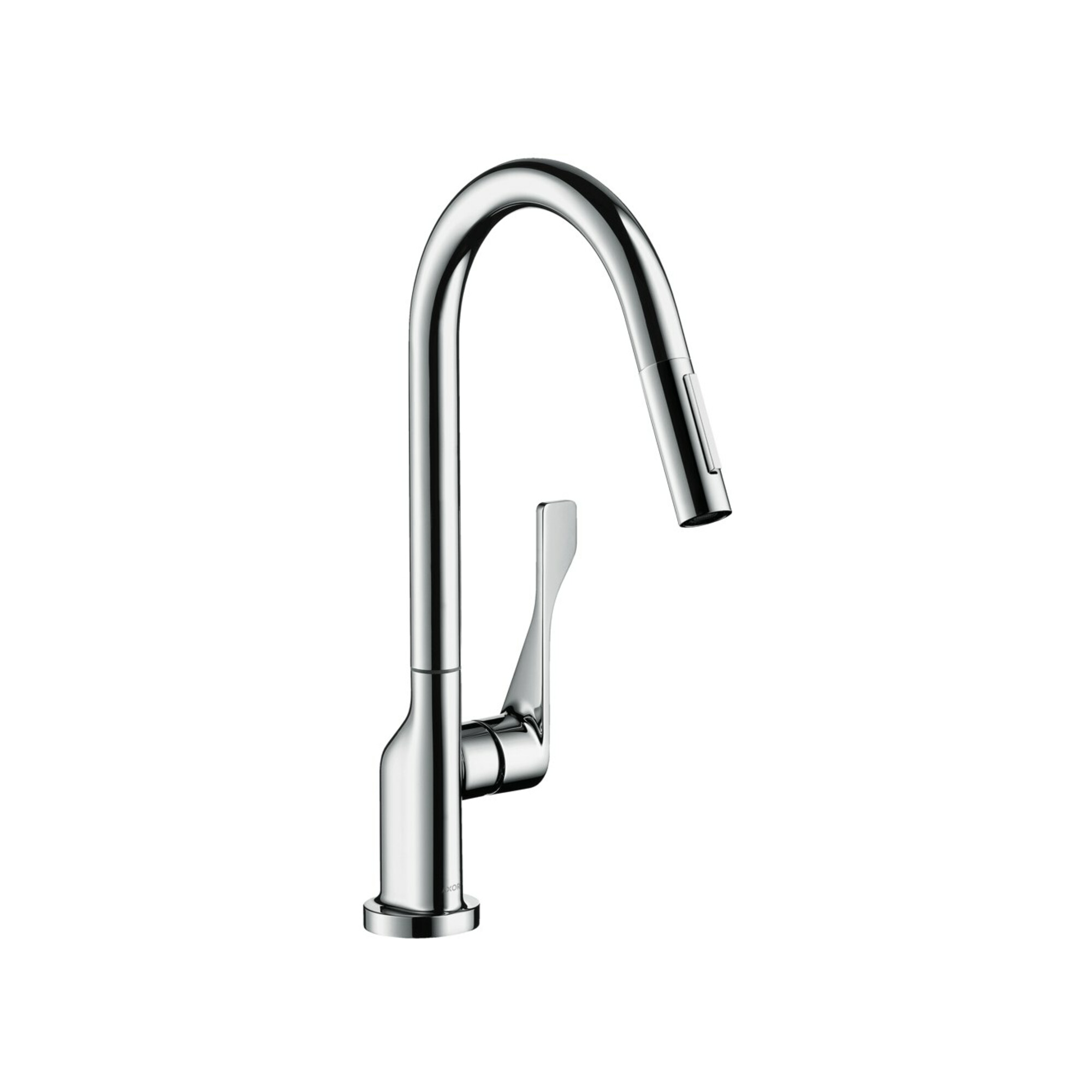 hansgrohe Spültisch-Einhebelmischer 250 Axor Citterio mit Ausziehbrause, chrom