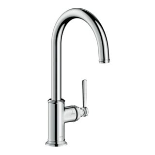 hansgrohe Spültisch-Einhebelmischer 260 Axor Montreux mit Schwenkauslauf, chrom