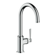 hansgrohe Spültisch-Einhebelmischer 260 Axor Montreux mit Schwenkauslauf, chrom