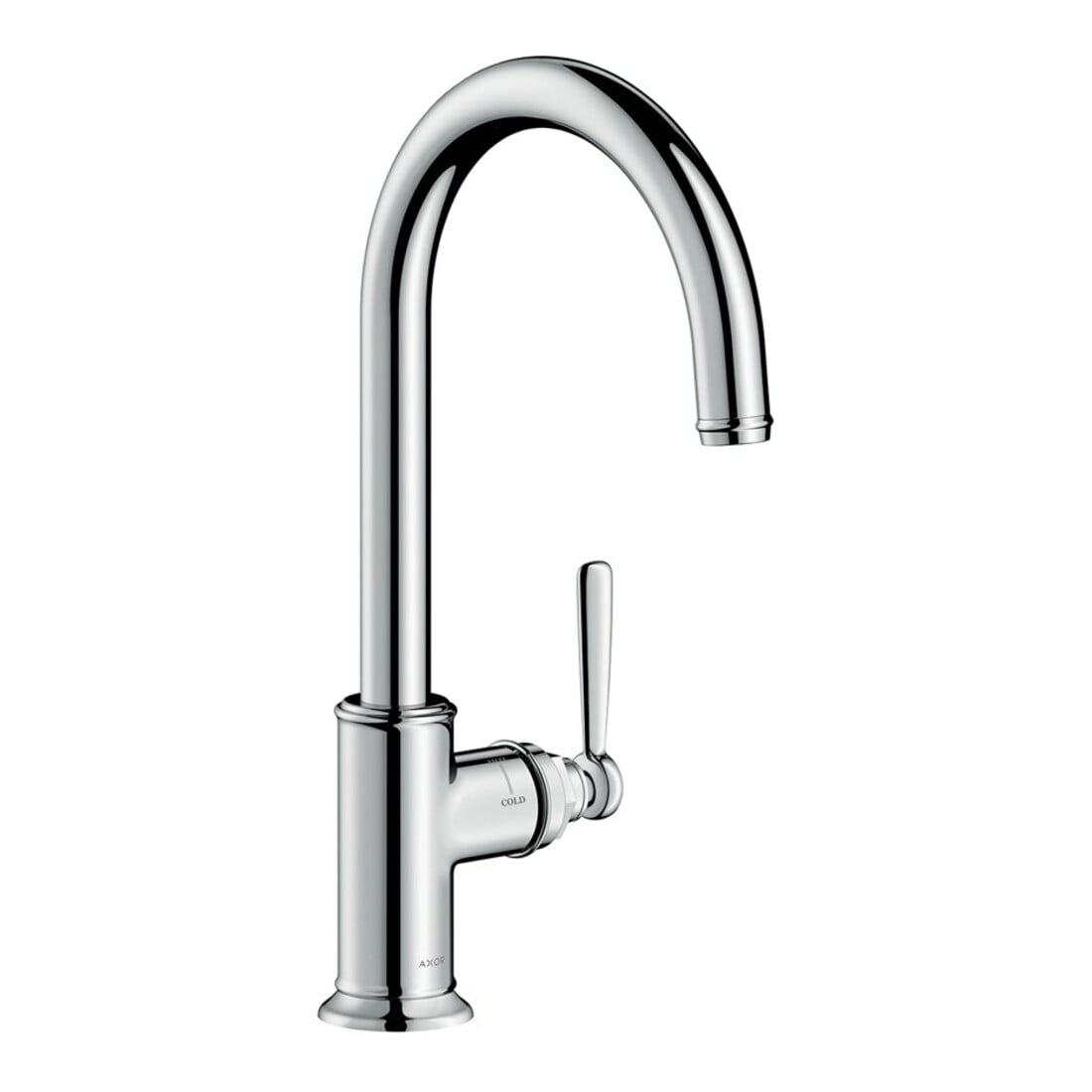 hansgrohe Spültisch-Einhebelmischer 260 Axor Montreux mit Schwenkauslauf, chrom