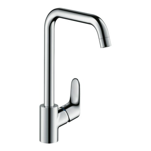 hansgrohe Spültisch-Einhebelmischer 260 Focus M41 ND, off Warmwasserbereiter, 1jet, chrom