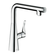 hansgrohe Spültisch-Einhebelmischer 260 Metris Select M71 1jet, chrom
