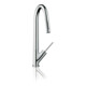 hansgrohe Spültisch-Einhebelmischer 270 Axor Starck mit Ausziehbrause, chrom-3