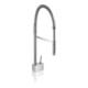 hansgrohe Spültisch-Einhebelmischer 270 Axor Starck mit Ausziehbrause, Edelstahl-Optik-3