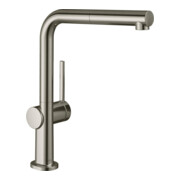 hansgrohe Spültisch-Einhebelmischer 270 Talis M54 ND, m Ausz.-Ausl., 1jet, Edelstahl-Optik