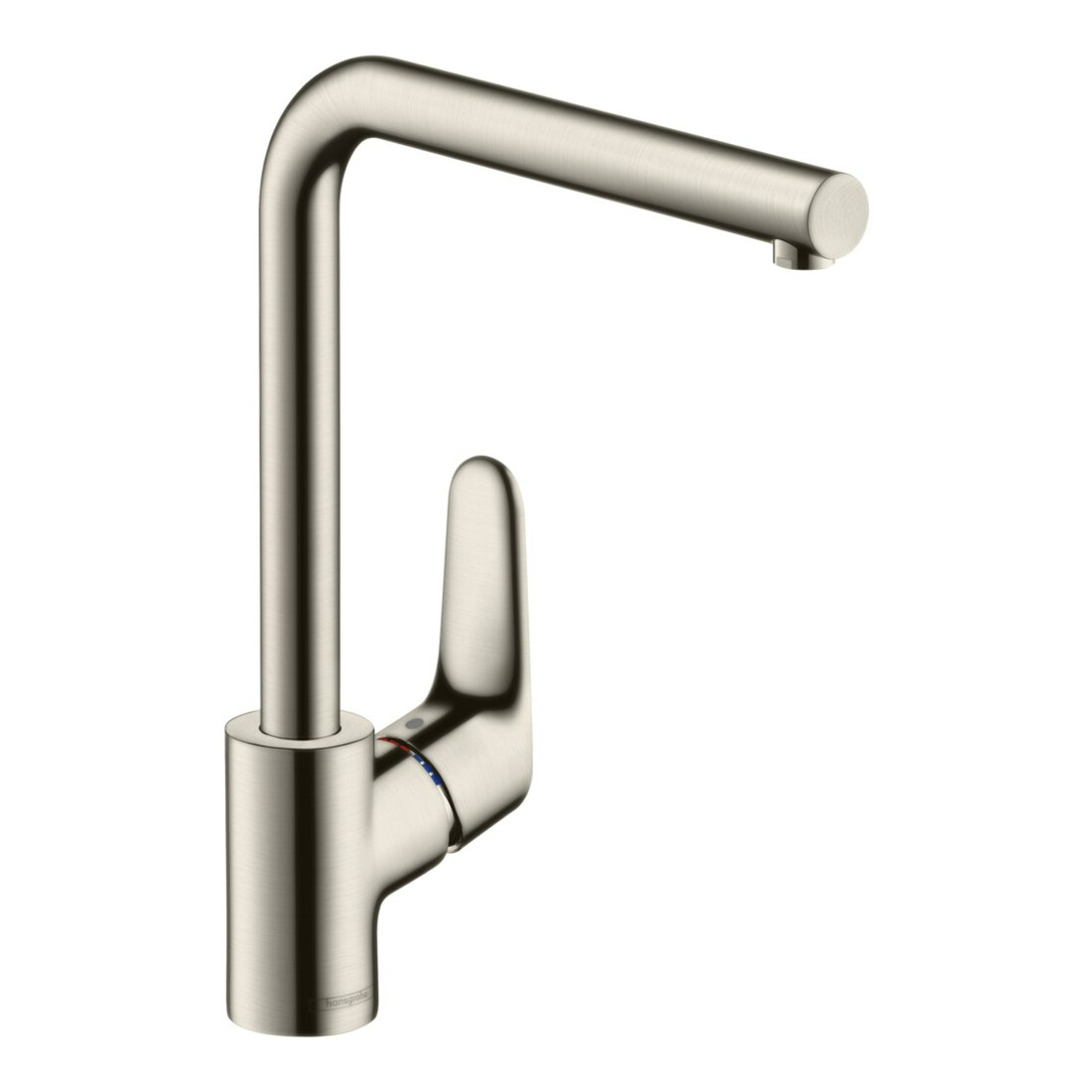 hansgrohe Spültisch-Einhebelmischer 280 Focus M41 1jet, Edelstahl-Optik