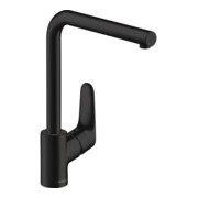 hansgrohe Spültisch-Einhebelmischer 280 Focus M41 1jet, mattschwarz