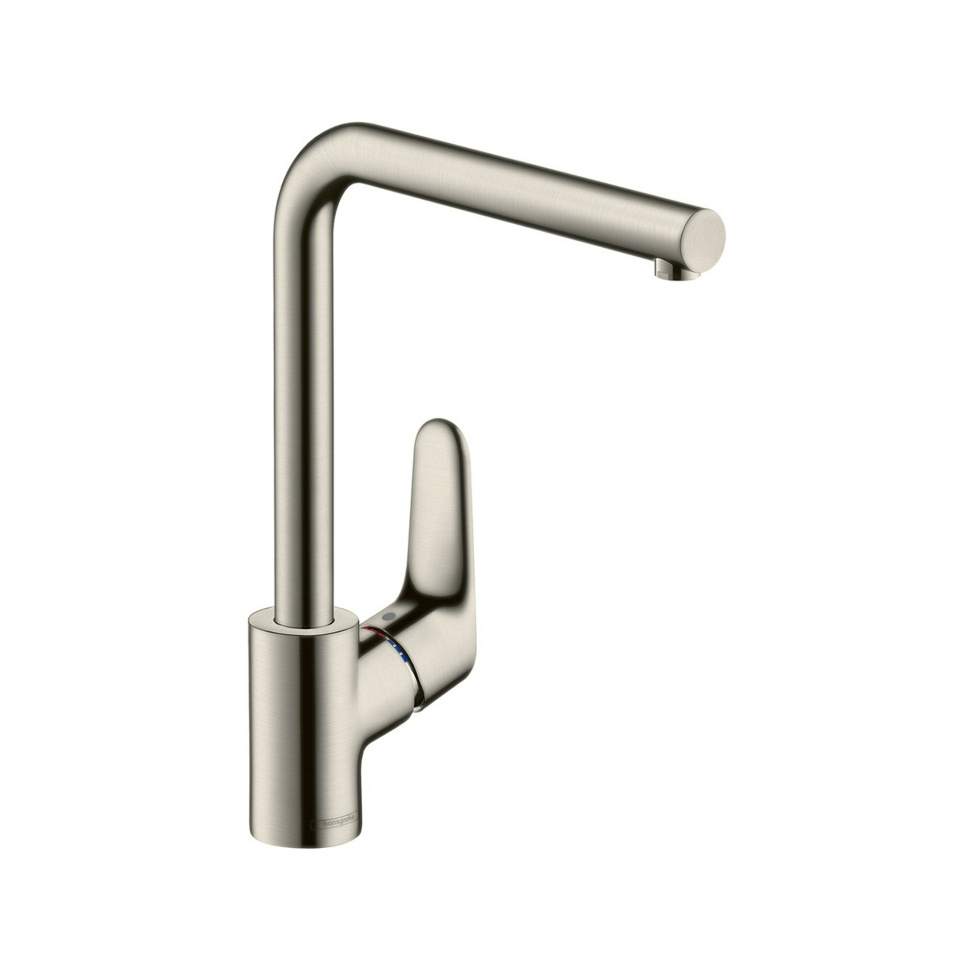 hansgrohe Spültisch-Einhebelmischer 280 Focus M41 EcoSmart 1jet, 4,7 l/min, Edelstahl-Optik