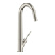 hansgrohe Spültisch-Einhebelmischer 300 Axor Starck mit Schwenkauslauf, Edelstahl-Optik-1
