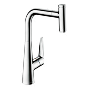 hansgrohe Spültisch-Einhebelmischer 300 Talis Select M51 mit Ausziehauslauf, 1jet, chrom