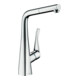 hansgrohe Spültisch-Einhebelmischer 320 Metris M71 EcoSm. mit Ausziehauslauf, 1jet, chrom-1