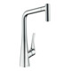 hansgrohe Spültisch-Einhebelmischer 320 Metris M71 EcoSm. mit Ausziehbrause, 2jet, sBox, chrom-1