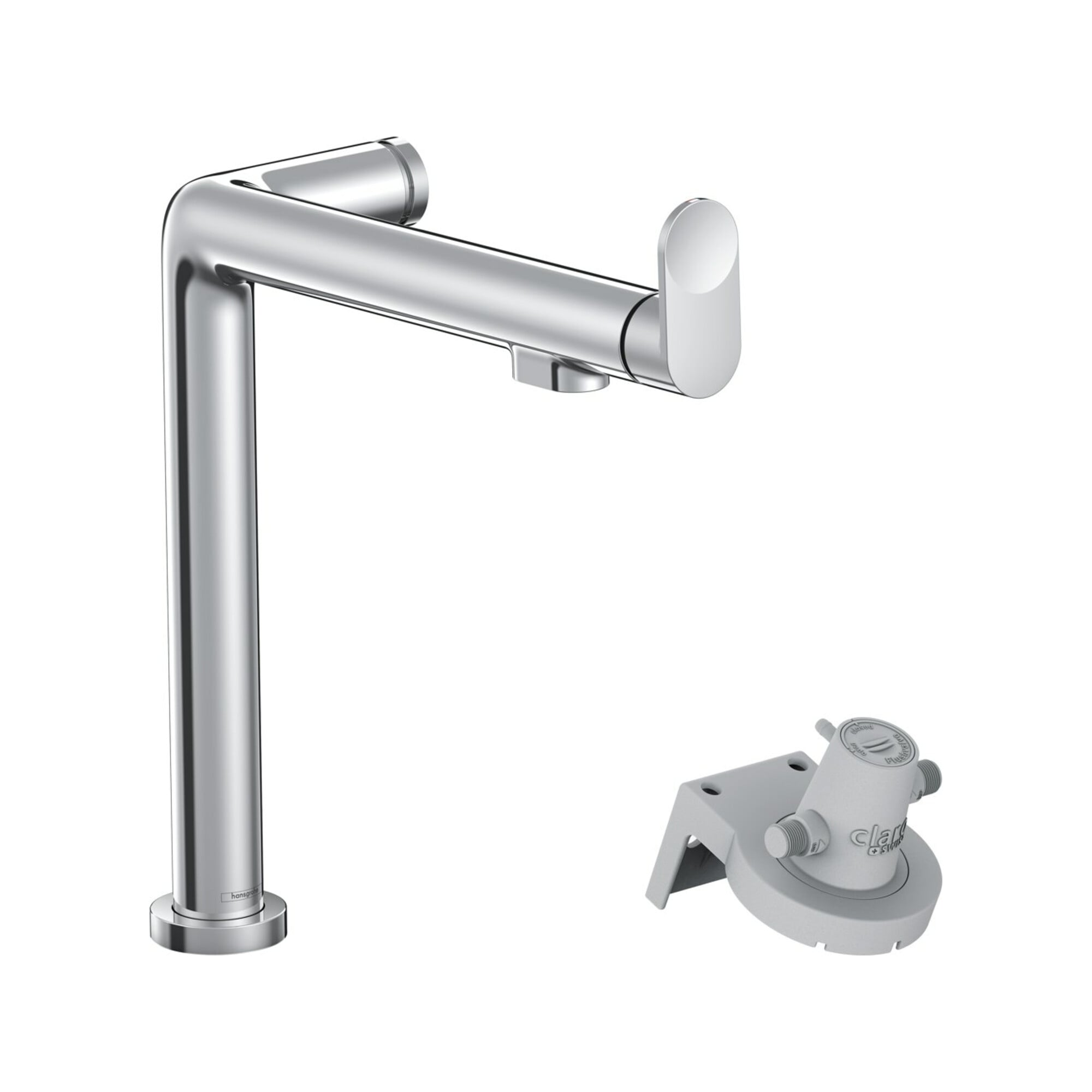 hansgrohe Spültisch-Einhebelmischer Aqittura M91 1jet, ohne Filter, chrom