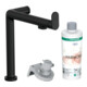 hansgrohe Spültisch-Einhebelmischer Aqittura M91 1jet, Starter Set, mattschwarz-1
