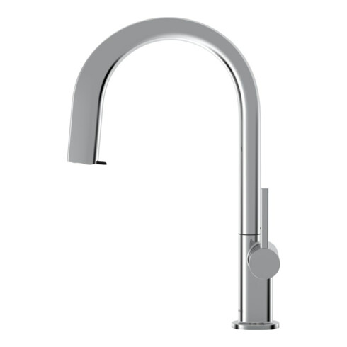 hansgrohe Spültisch-Einhebelmischer Aqittura M91 SodaSys 210, Ausz.-Ausl., Start Set, chr