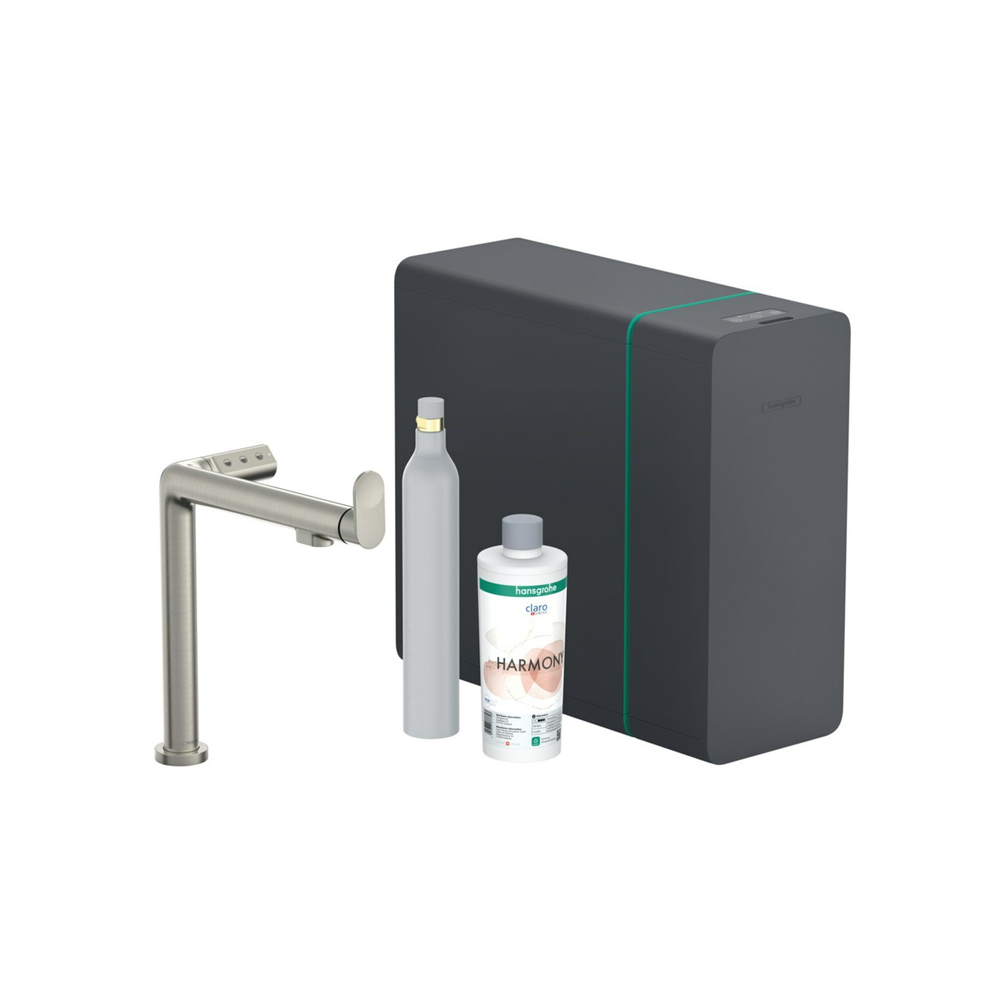 hansgrohe Spültisch-Einhebelmischer Aqittura M91 SodaSys 240, 1j, Start Set, ED