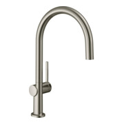 hansgrohe Spültisch-Einhebelmischer Talis M54-220 1jet, Edelstahl Finish