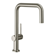 hansgrohe Spültisch-Einhebelmischer Talis M54-U220 1jet, Edelstahl Finish