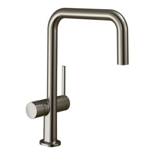 hansgrohe Spültisch-Einhebelmischer U 220 Talis M54 GA-Ventil, 1jet, Edelstahl-Optik
