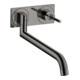 hansgrohe Spültisch-Wandeinhebelmischer Axor Uno UP, polished black chrome-1