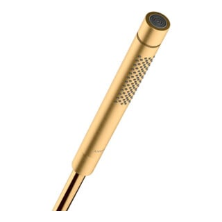 hansgrohe Stabhandbrause Axor Starck DN 15, 2jet, brushed brass