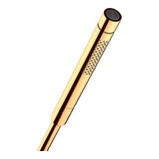 hansgrohe Stabhandbrause Axor Starck DN 15, 2jet, polished gold optic