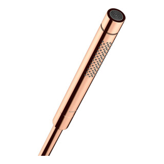 hansgrohe Stabhandbrause Axor Starck DN 15, 2jet, polished red gold