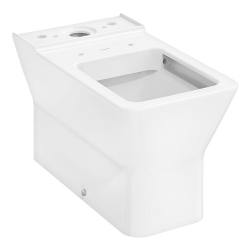 hansgrohe Stand-WC EluPura Original Q f aufg. SPK, h/v Ab., o HE + SC, we.
