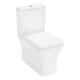 hansgrohe Stand-WC EluPura Original Q m aufg. Spülkasten und WC-Sitz, weiß-1
