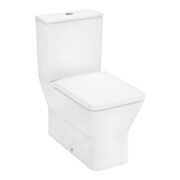 hansgrohe Stand-WC EluPura Original Q m aufg. Spülkasten und WC-Sitz, weiß