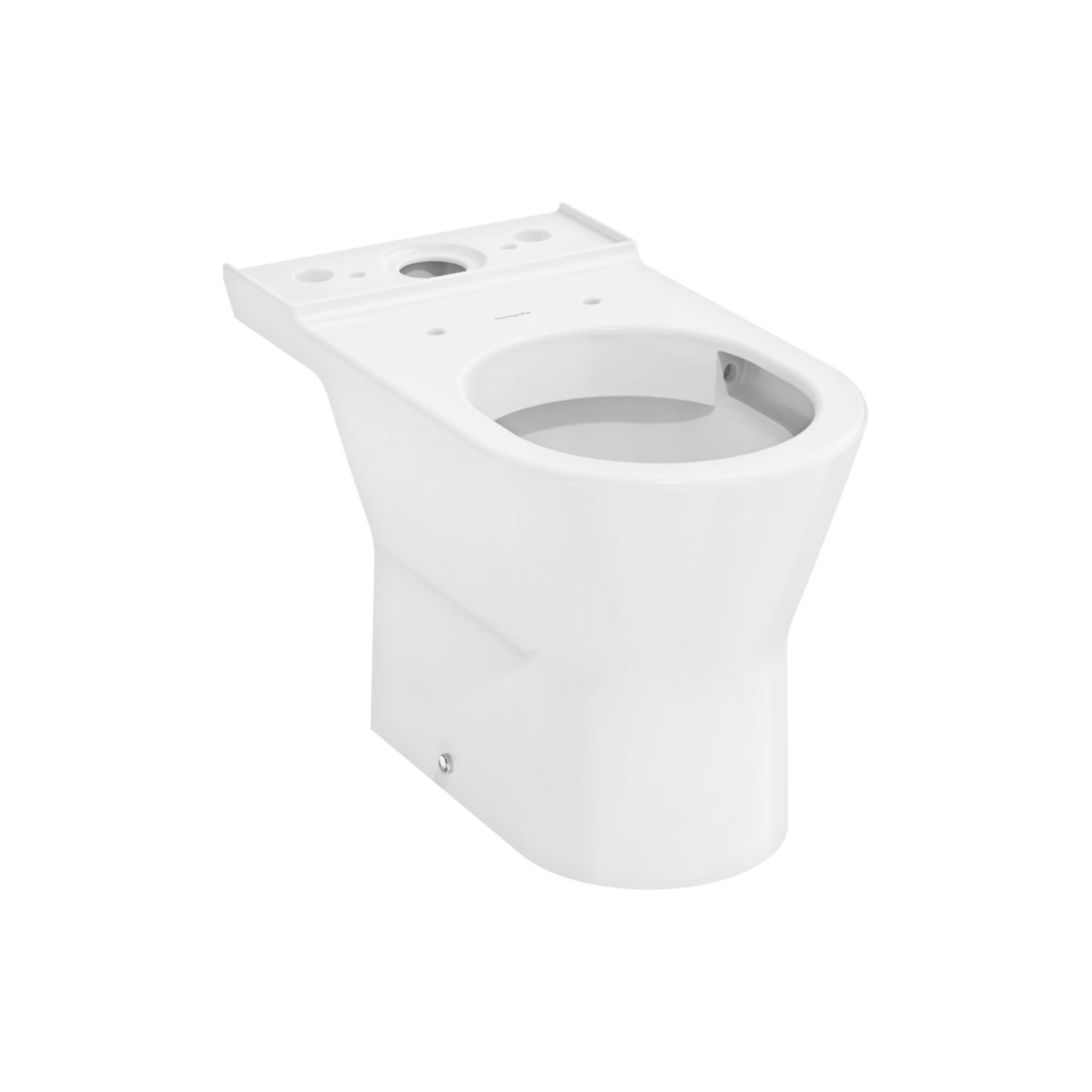 hansgrohe Stand-WC EluPura Original S w, f aufg. SPK, Ab. hor, m HygieneEffect