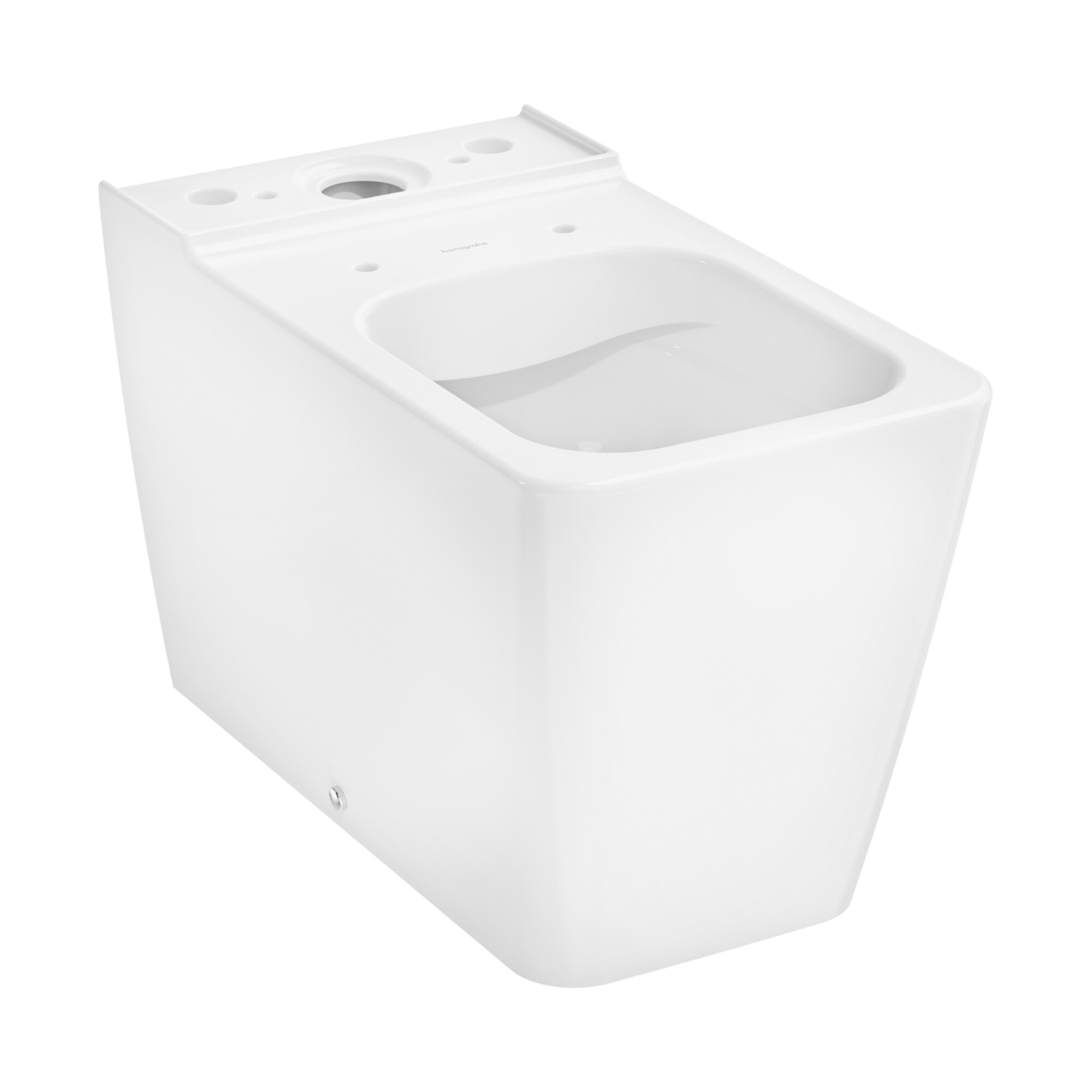 hansgrohe Stand-WC EluPura Q w, f aufg. SPK, Abg h/v, m HygieneE.