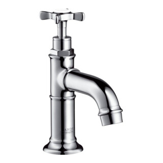 hansgrohe Standventil 50 Axor Montreux A 104mm, m Kr., o. Abl.garn, brush. ni.