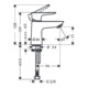 hansgrohe Standventil 80 TALIS E DN 15, für Kaltwasser chrom-5